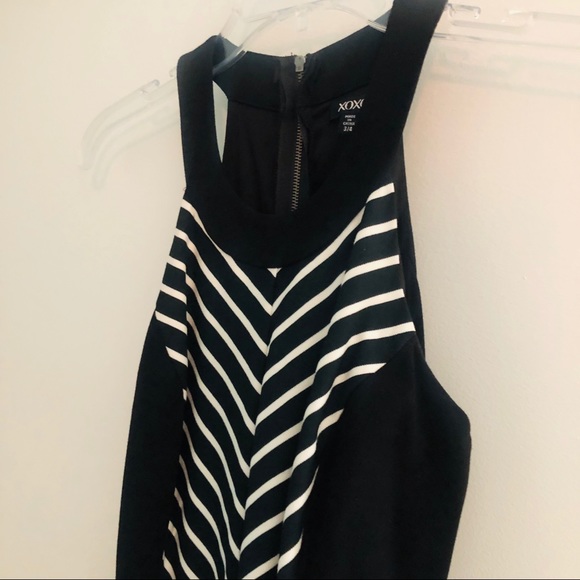 3/4 XOXO Black Dress - Picture 2 of 4